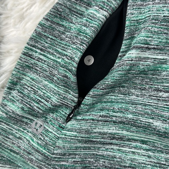 Lululemon Runderful Long Sleeve Space Dye Camo Forage Teal Black / Black - Picture 6 of 6